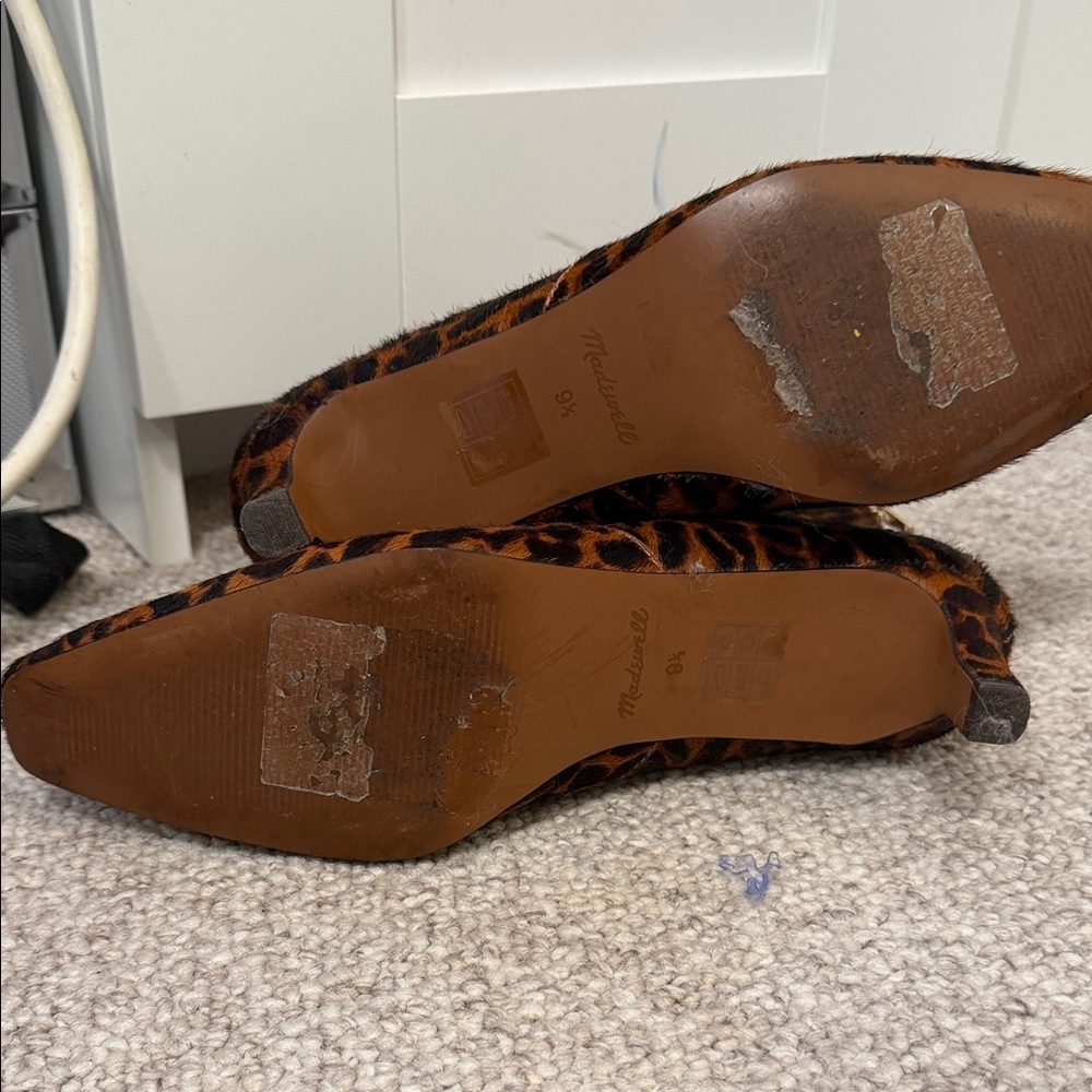 Leopard Print Ankle Boots - Picture 4 of 6